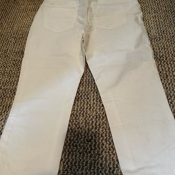 Cleo White Straight Leg Jeans Women's Size 10 - Picture 8 of 9